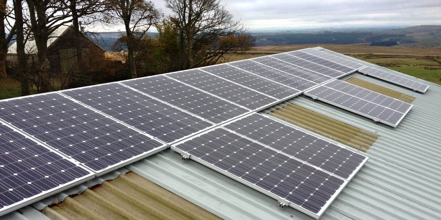 PV Solar Panels Installed